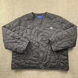 Adererror Jacket Adult Size A3 Black Long Sleeve Puffer Casual Men's